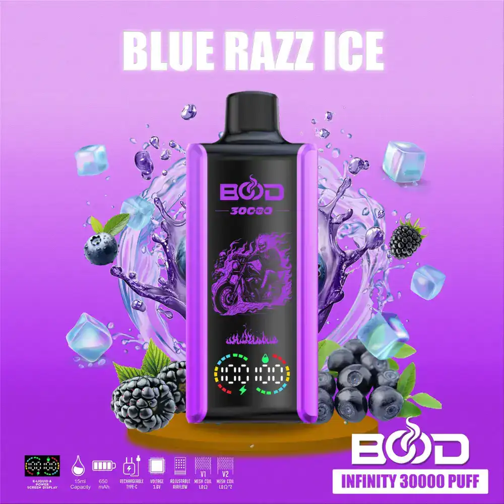 BOOD INFINITY 30K Puffs Disposable E-cigaratte Vape (CN Warehouse)