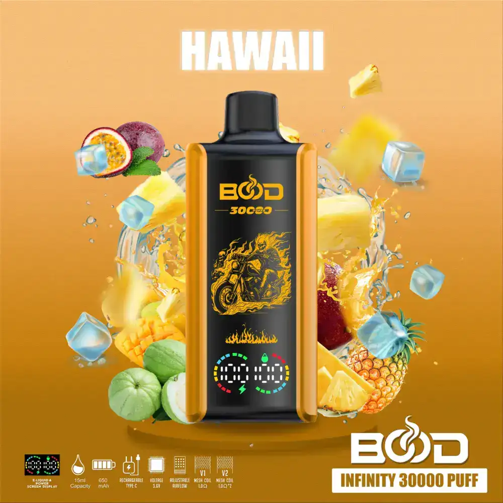 BOOD INFINITY 30K Puffs Disposable E-cigaratte Vape (CN Warehouse)