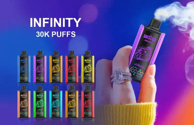 BOOD INFINITY 30K Puffs Disposable E-cigaratte Vape (CN Warehouse) 4 Infinity 30K Puffs