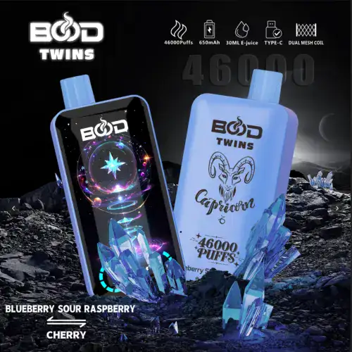 BOOD Twins 46K Puffs Disposable E-cigarette Vape (CN Warehouse)