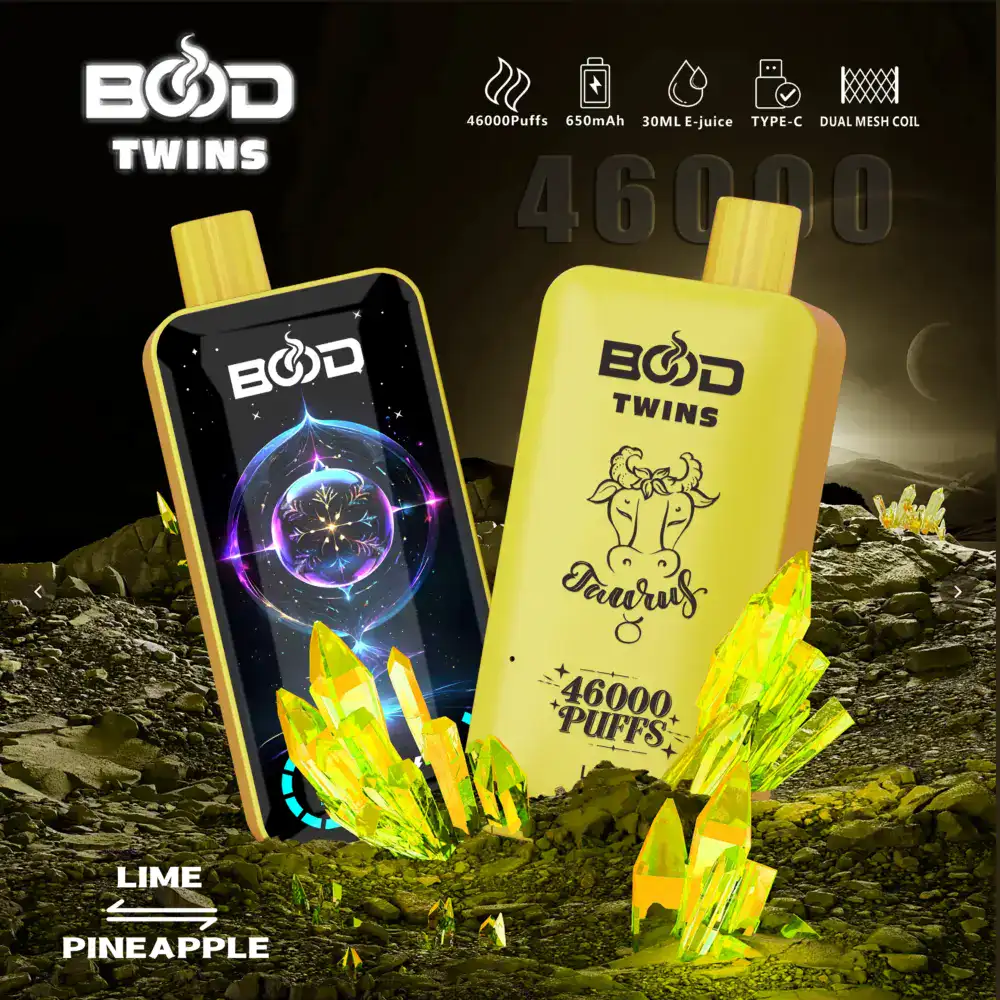 BOOD Twins 46K Puffs Disposable E-cigarette Vape (CN Warehouse)