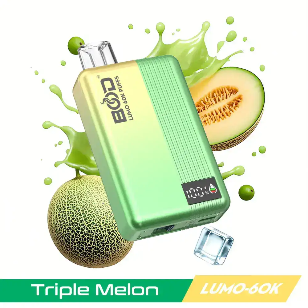 BOOD LUMO 60K Puffs Disposable E-cigarette Vape (CN Warehouse)