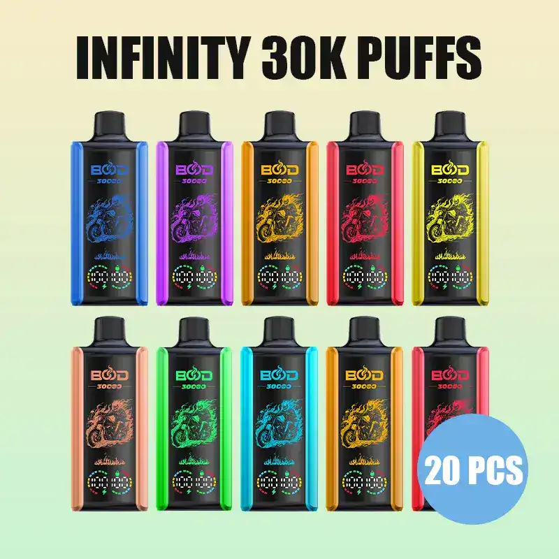 20PCS BOOD INFINITY 30K Puffs Engangs E-cigaretter Vape (CN Warehouse)