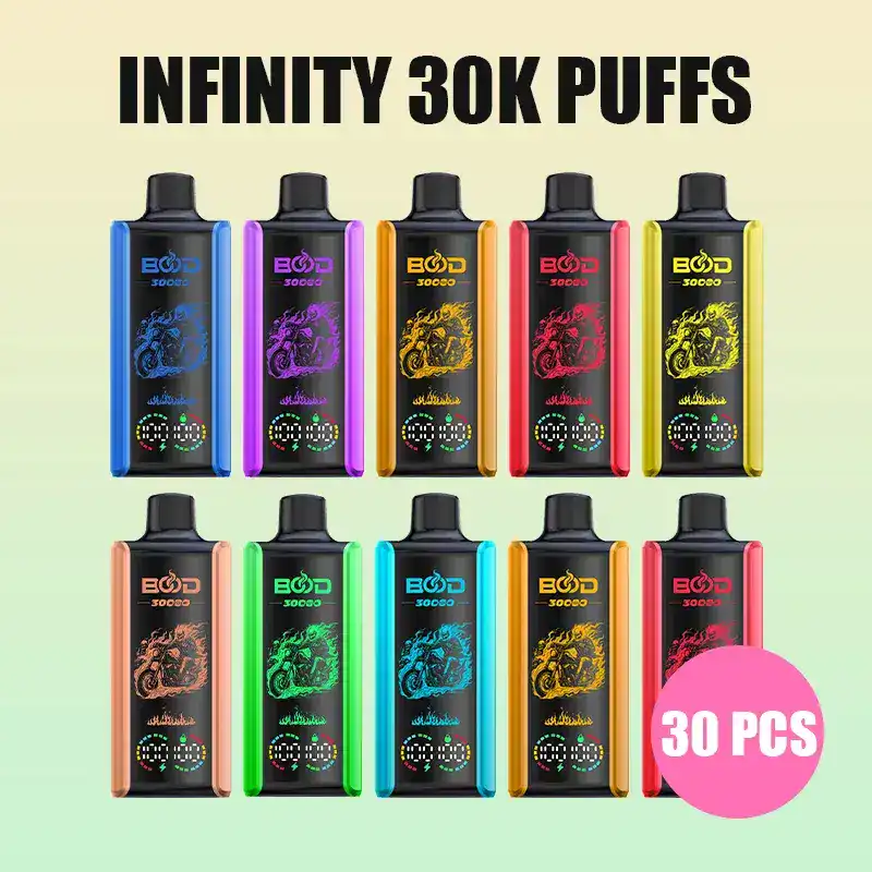 30PCS BOOD INFINITY 30K Puffs Disposable E-cigaratte Vape (CN Warehouse)